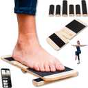 Ankle Strengthener & Balance Trainer, Foot Strengthener for Physical Therapy, Ankle Balance Board with 2 Difficulty Levels, HSA FSA Single-Leg Stability Trainer, Mobility Board for Injury Recovery