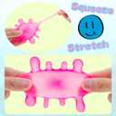 Spectacular Splat-Tastic Squishy Toy, Stress Splat Toy, Gel Filled Fidget Toys for Kids Stress Relief - High Density Squeeze Balls for Students Calming,Ideal Gifts for Kids, Birthday & Christmas