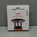 Solo Stove Mesa Heat Deflector, with 3 Detachable Legs, Accessory for Mesa Fire Pit, Captures and redirects Warmth, 304 Stainless Steel (HxDia) 5 x 7.75 in, 1.4 lbs