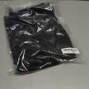 Women's Elegant Sleeveless Square Neck Bodycon Ruched Long Evening Party Dress (Black)