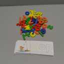 SpringFlower See & Spell Matching Letter Toy,Learning Educational Toy For 3 4 5 6 Years Old Boys And Girls,Preschool Learning Activities,Shape & Color Recognition Game,Cvc Word Builders For Kids,80Pcs