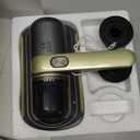 PATO Mattress Vacuum Cleaner, Wireless Handheld Bed Vacuum Cleaner with UV-C Light, HEPA Filter and Ultrasonic Vibration, 12KPa, Suitable for Beds, Sofas, Car Seats, Carpets (Golden)