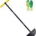 Colwelt Half Moon Edger Lawn Tool, Lawn Edgers with Soft Handle, Manual Lawn Edger for Grass, Borders Sidewalks, Driveways, Gardens, 38-Inch
