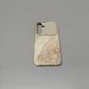 GVIEWIN for Samsung Galaxy S24 Plus Case, [Slide Camera Cover & Built-in Screen Protector] [Military-Grade Shockproof] Marble Rugged Full Body Protection Phone Case for S24+ Plus 6.7",Pearlescent/Gold