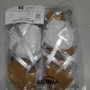 Amazon Essentials womens Casual Strappy Sandal (10, Silver)