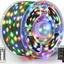 Ollny Christmas Lights 1000 LED 330 FT, IP67 Waterproof Plug in Christmas Tree Lights with Remote, 8 Modes, 3 Timers, Dimmable, House Xmas Indoor Decorations Outdoor Christmas Lights (Multicolored)
