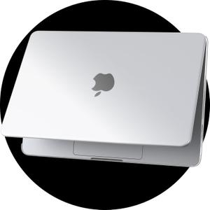Ultra Thin Case Compatible with MacBook Neo 13 inch A18 Pro A3404 [Matching Mac's Color], 2026 Release, Matte Crystal Hard Cover for Mac Book Neo 13", Silver Transparent