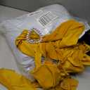 Zrlljp 100PCS Spandex Stretch Gold Chair Sashes Bows Universal Elastic Chair Cover Bands Ties with Buckle Slider for Wedding Party Birthday Reception Event Banquet Decoration(Gold)