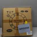Large Wall Clock for Living Room Decor, 16 Inch Non Ticking Silent, Battery Operated Modern Vintage Oversized Wall Clock for Bedroom Kitchen