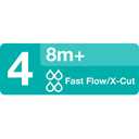 Evenflo Feeding Balance Plus Wide Neck Nipples for The Balance Plus Wide Neck Baby Bottles - Helps Reduce Colic - Fast Flow/X-Cut, 8 Months and Up (Pack of 2)