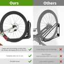 Ultrawall BIKEPAL Swivel Bike Racks - No Lift Wall-Mounted Bike Storage Solution for Home & Garage