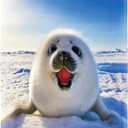 Cute Seal Throw Blanket for Women Girls Kids, Gifts for Seal Animal Lovers, Super Soft Warm and Lightweight, 60" x 80"