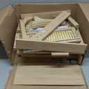 Lerliuo Rattan Nightstands Set of 2, Boho Side Table with Drawer Open Shelf, Cane Accent Bedside End Table with Solid Wood Legs for Bedroom, Dorm and Small Spaces (Natural)