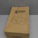 SimplyImagine Acrylic Countertop Paper Towel Holder Dispenser - Black Napkin Holder for Bathroom - Black Paper Towel Dispenser