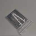 Freejoy Watch Spring Bar Plier Tool Kit, 6825 Spring Bar Tweezer Tool with Durable 8 Alloy Steel Pins for Watch Wrist Bands Strap Removal Repair Set (Silver)