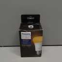 Philips - Hue White Ambiance A19 Wi-Fi Smart LED Bulb - California Residents - White (Hue Hub Required)