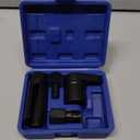 5PCS Oxygen Sensor Wrench & Thread Repair Kit, Offset Low Profile O2 Sensor Socket Set with Thread Chasers, Chrome Vanadium Steel Automotive Tool for Removal and Installation