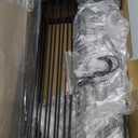 Spice Rack Wall Mounted 4 Pack,Space-Saving Spice Organizer for Spice Jars and Seasonings,Screw or Adhesive Hanging Spice Rack Organizer for Your Kitchen Cabinet,Pantry Door,11.41x2.75x2.75in (Black)