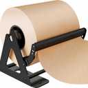 DIY Crew 12 Inch Paper Roll Dispenser and Cutter - Heavy-Duty Wall Mountable, Non Slip Tabletop - Kraft, Freezer, Butcher Paper - Up to 1000ft Rolls