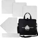 Champion Sports Throw Down Base Sets Durable Baseball & Softball Practice Bases for Indoor & Outdoor Training