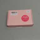 REECHO Clip in Hair Extensions - 4PCS 12" Short Curly Wavy Brown Hairpieces - Invisible Lace Weft - Natural Soft - Ginger Brown