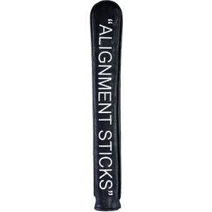 Golf Club Covers  Leather Driver Headcover, Fairway Wood, 3 Wood, Hybrid, Fits Mallet Blade Putter Head Covers Alignment Stick Cover