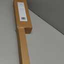 Ivilon Drapery Window Curtain Rod - Knob Design, 1 Inch Rod, 28 to 48 Inch. Antique Black