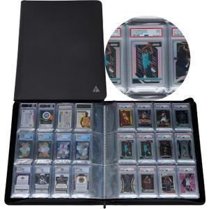 12 Pocket PSA Slab Binder, Holds 168 PSA Slabs, Graded Card Binder for PSA, CGC, CSG, FGS and FCG Slabs
