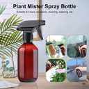 Teyssor Spray Bottles Water Spray Bottle 2 Packs- BPA Free -10 oz/300 ml Plastic Refillable Containers Fine Mist Small Spray Bottle with Adjustable Nozzle for Hair, Cooking, Cleaning