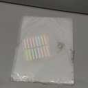 Discbound Dividers 6 Tab Medium 1 Set 9 Holes Clear