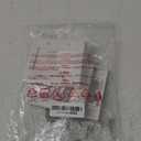 2 Gang Brush Wall Plate White, Double Gang Cable Management Kit for Power Cords and Low Voltage Cables in-Wall Pass Through (Pack of 4)