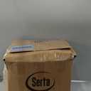 Serta ThermaGel Cooling, Pressure-Relieving Memory Foam Mattress Topper, 3 Inch, Queen, Blue