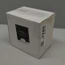 U-QE 60 Count White Plastic Plates for Party - 7 Inch Scalloped Dessert Plates Disposable Heavy Duty - Premium Hard Plastic Appetizer/Cake Plates for Party, Wedding, BBQ, Picnic and Graduation