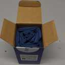 MIULEE Pack of 2 Decorative Outdoor Solid Waterproof Throw Pillow Covers Faux Linen Garden Farmhouse Coastal Cushion Cases for Summer Patio Tent Balcony Couch Sofa 18x18 Inch Blue