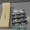 Gaoye Reading Glasses Men/Women, Eyeglasses, Blue Light Readers for Men/Women, Computer Eye Glasses, Cheaters, +0.75