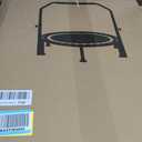 40"/48" Foldable Mini Trampoline Load 330lbs, Portable Exercise Rebounder with Durable Bungee Band, Fitness Trampoline for Adults and Kids