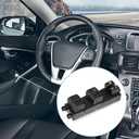 X AUTOHAUX Front Left Driver Side Power Window Switch for Subaru Legacy 2010-2012 for Subaru Outback 2010-2012 w/Auto Down 83071AJ010 Black