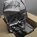 6pcs Foldable Closet Organizer Clothes Storage Bags Comforter Bedding Containers with Large Zipper Clear Window & Handles for Organizing Bedroom,King Comforter, Pillow, Quilt,Blanket (Gray)