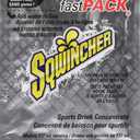 Sqwincher Fast Pack Liquid Concentrate | Fruit Punch Flavored | Low Calorie | Low Sodium | Electrolyte Replenishment Hydration Drink Mix | Just Add Water to Pouch | .6 oz Packet (4 Packs of 50) (EXP 07/29/26)