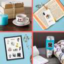 50 Pcs Inspirational Jesus Christ Water Bottle Stickers, Religious Bible Verses Faith Laptop Decals, Kids Teens Adults Waterproof Vinyl Phone Cases Diary Scrapbook Skateboard Luggage