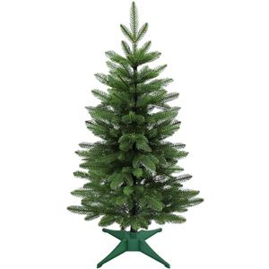 Small Christmas Tree, 3FT Artificial Tabletop Mini Christmas Tree for Office, Desk, Indoor, Outdoor, Holiday Xmas Party Decoration, Not Pre-lit Lights, Easy Assembly, Green