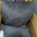 SLIGUY Reading Pillow Extra Large 31" Bed Rest Pillow with Detachable Neck Roll for Sitting in Bed or Couch Adult Back Pillow for Watching TV/Gaming/Relaxing (Dark Grey)