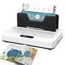 Thermal Binding Machine, 500 Sheets Capacity, No Preheat Time, Digital Touch Panel with Air Cooling, Electric Binder for A4/A5/Letter Size Business Documents, Office and Home Projects