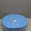 6 Pcs Poolside Seating Mat Seat Cushion, Soft Oval Foam Poolside Cushion for Edge of Pool, Portable Seat Mat for Side of Pool, Poolside Seat Pad for Above Ground Pools Lounging