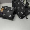 Fhiny Stray Cats Shelter, Waterproof Outdoor Cat House Foldable Warm Pet Cave for Winter Wild Animal Tent Bed Anti-Slip Kitten Cave for Feral Cat Dog Puppy Weatherproof Black (S:13.4"11.8"13.7")