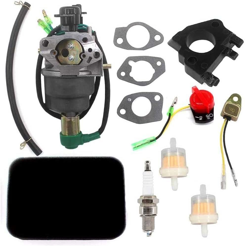 AISEN Carburetor for All Power America APG3009 APG3009C APG3009N APG3075 APG6000 6000 7500 Watt 291cc Gasoline Generator