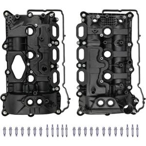 Engine Valve Cover Set Compatible with Ford F-150 2017-2020, Expedition 2018-2022, Lincoln Navigator 2018-2023, Direct Replace Part # HL3Z6582F HL3Z6582G HL3Z6582E HL3Z6582B