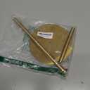 Paper Towel Holder, Gold Kitchen Roll Holder, Premium Stainless Steel Paper Towel Holder for Kitchen Rolls Organizer, Standing Paper Roll Dispenser