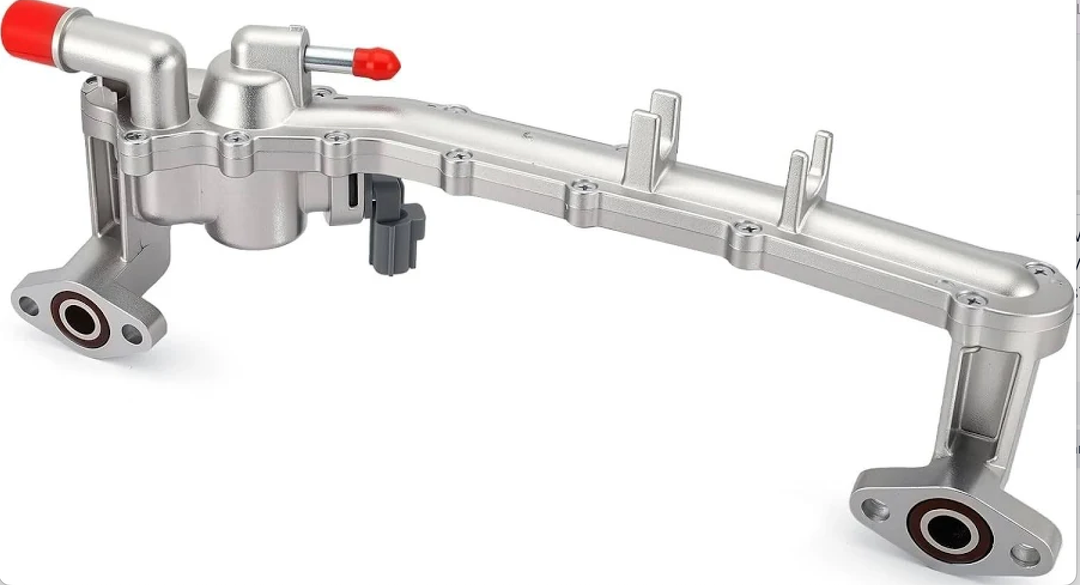 TAUTOY LR077042 Aluminum Rear Coolant Water Heater Pipe (5.0L ONLY) For LAND ROVER LR4 20102013,RANGE ROVER 20102020,RANGE ROVER SPORT 20102017, Replace # LR122709 LR087559 LR018273 AJ814007