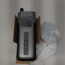 Tire Inflator Portable Air Compressor, 1 Min Fast Inflation Cordless Bike Pump with Digital Pressure Gauge LED Light, 150 PSI Electric Air Pump for Car Tires, Bicycle, Motorcycle, Ball (Grey)